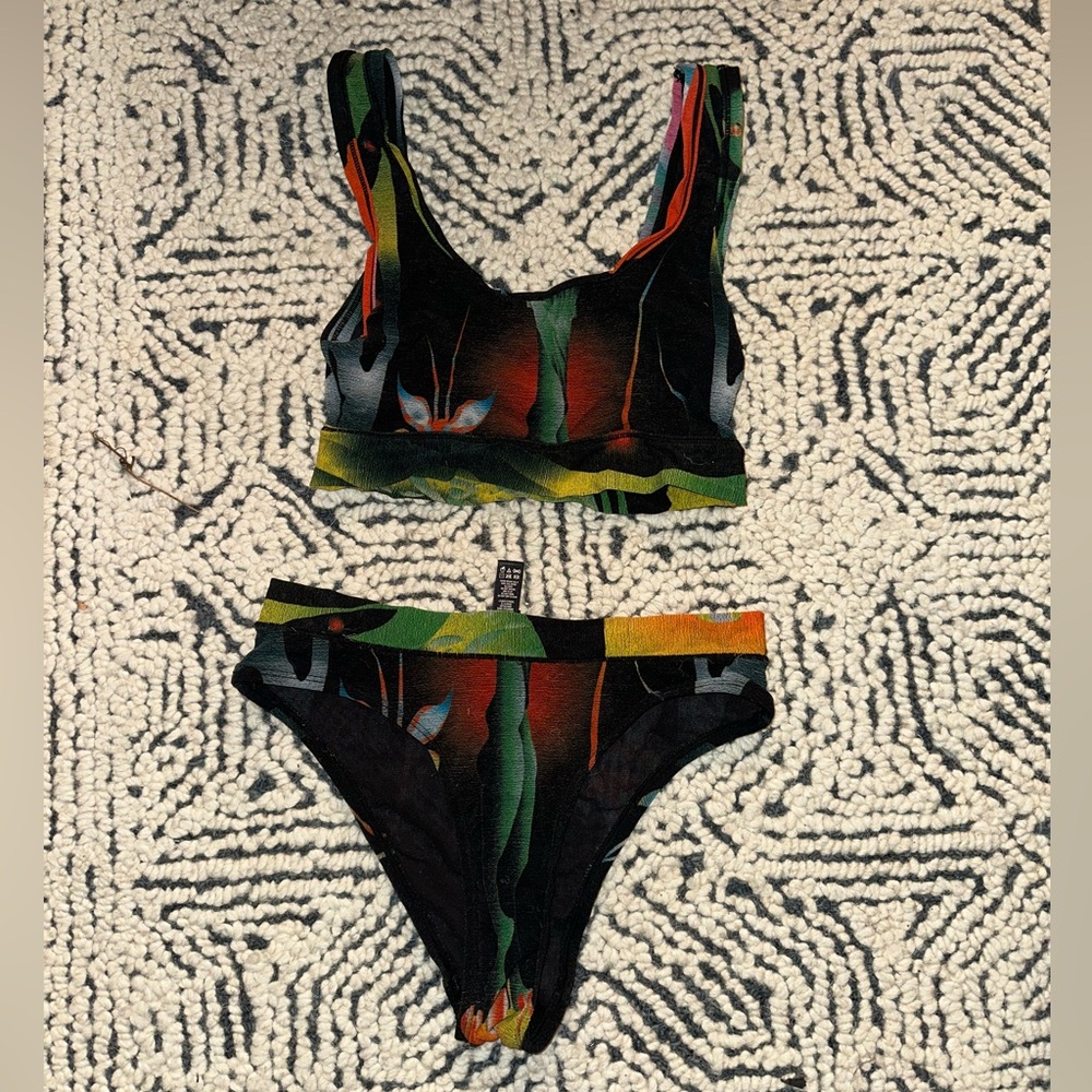 Skims summer mesh obsidian print